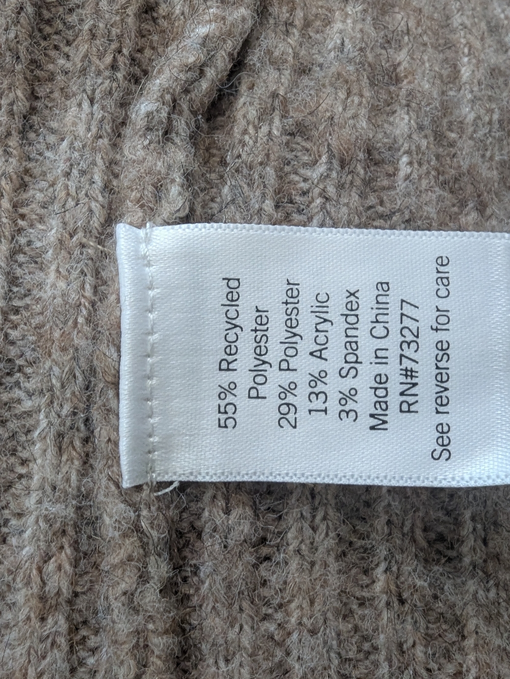 Nine West Open-Front Ribbed Cardigan - Picture 4 of 4